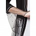 Designer Shrug with Inner abaya- Black-White